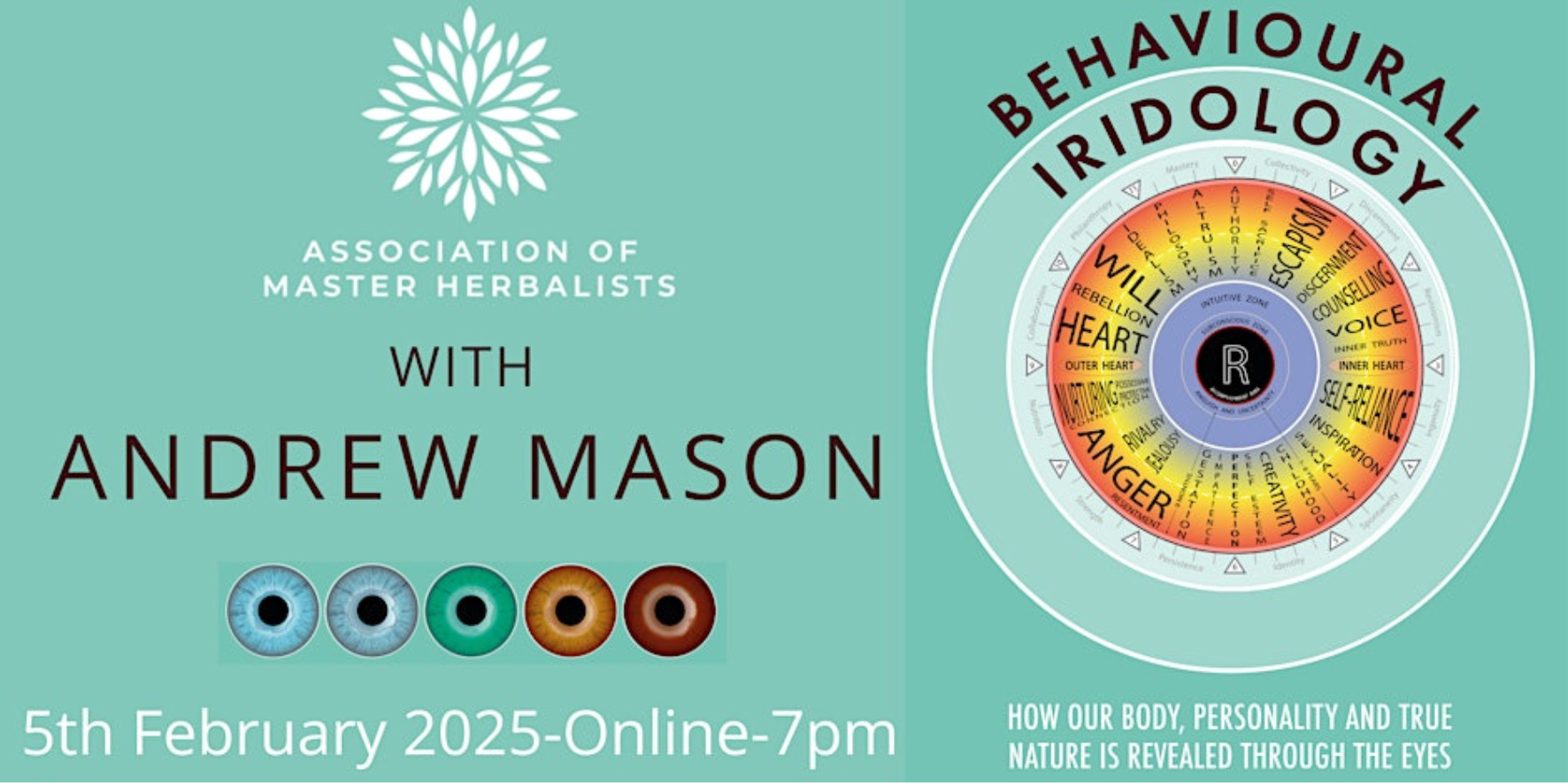 Behavioural Iridology with Andrew Mason